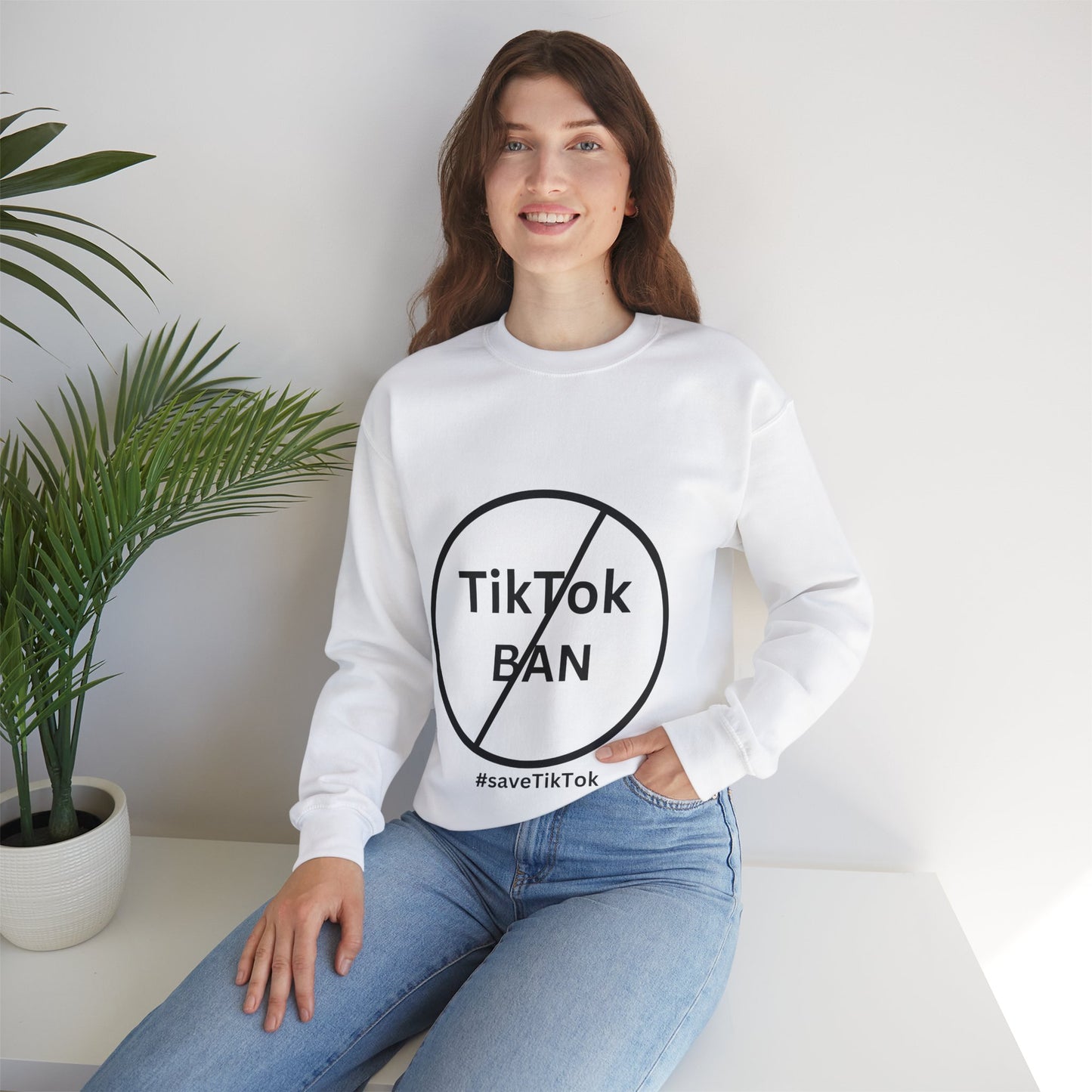 No TikTok Ban Sweatshirt