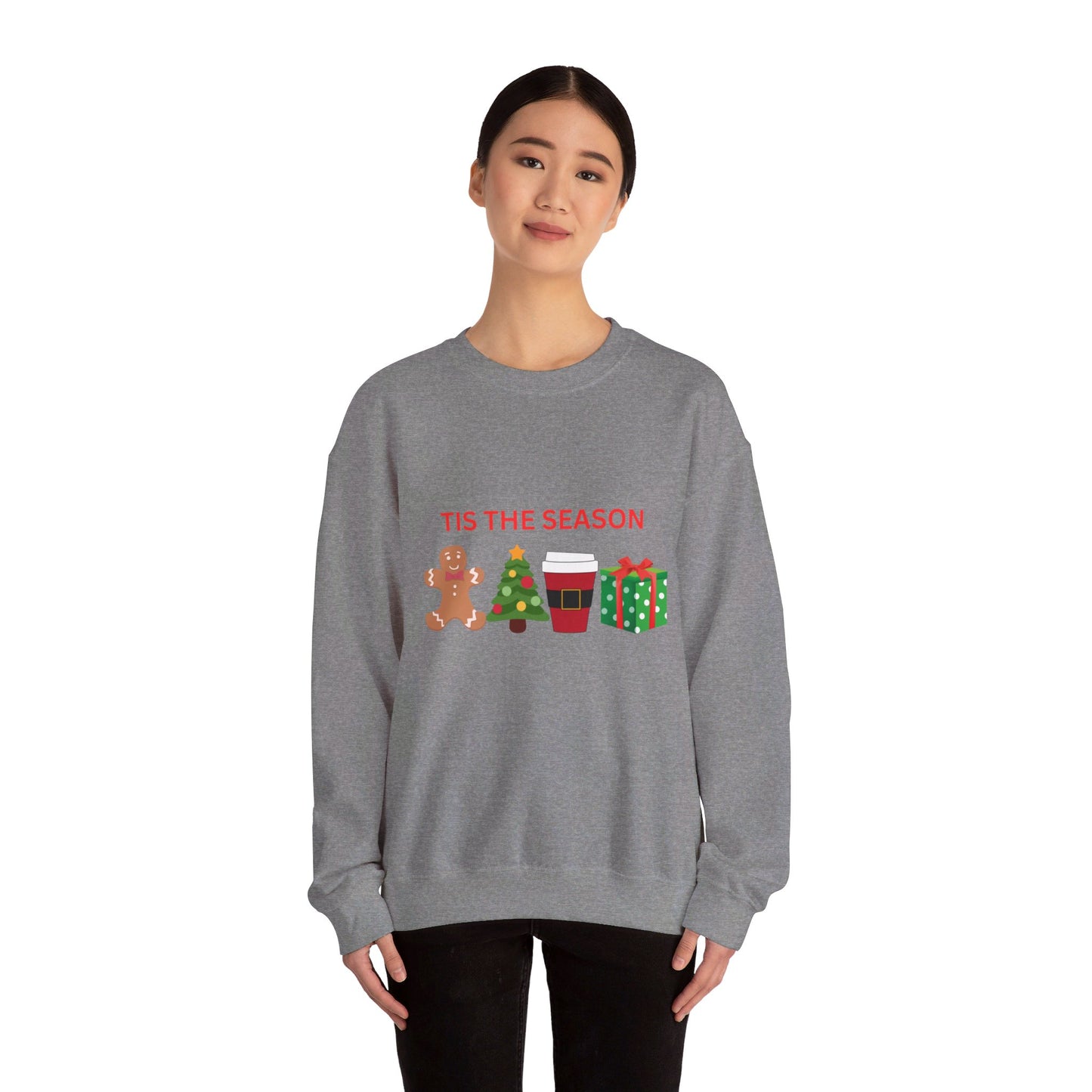 Tis The Season Christmas Crewneck Sweatshirt