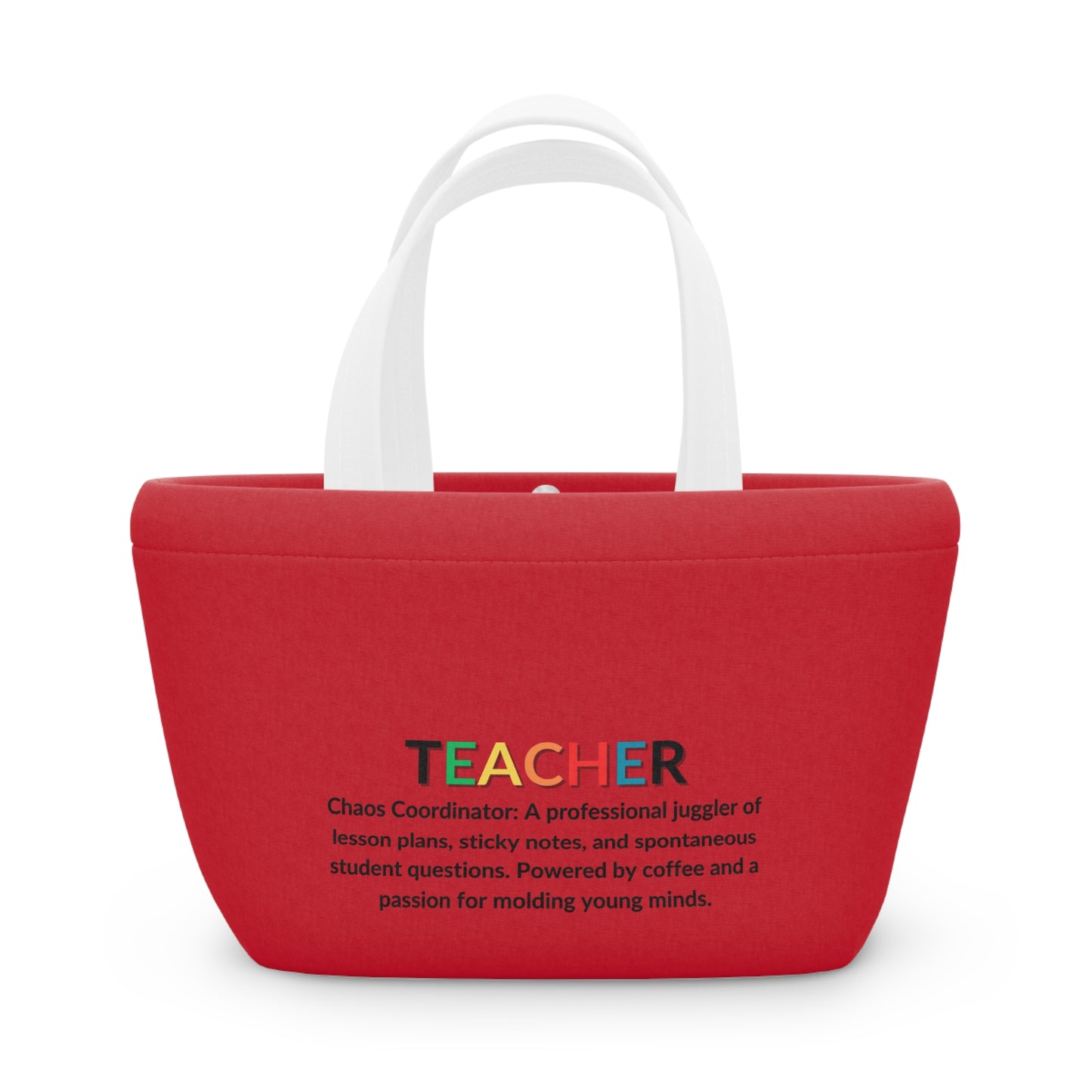 Teacher Lunch Tote Bag