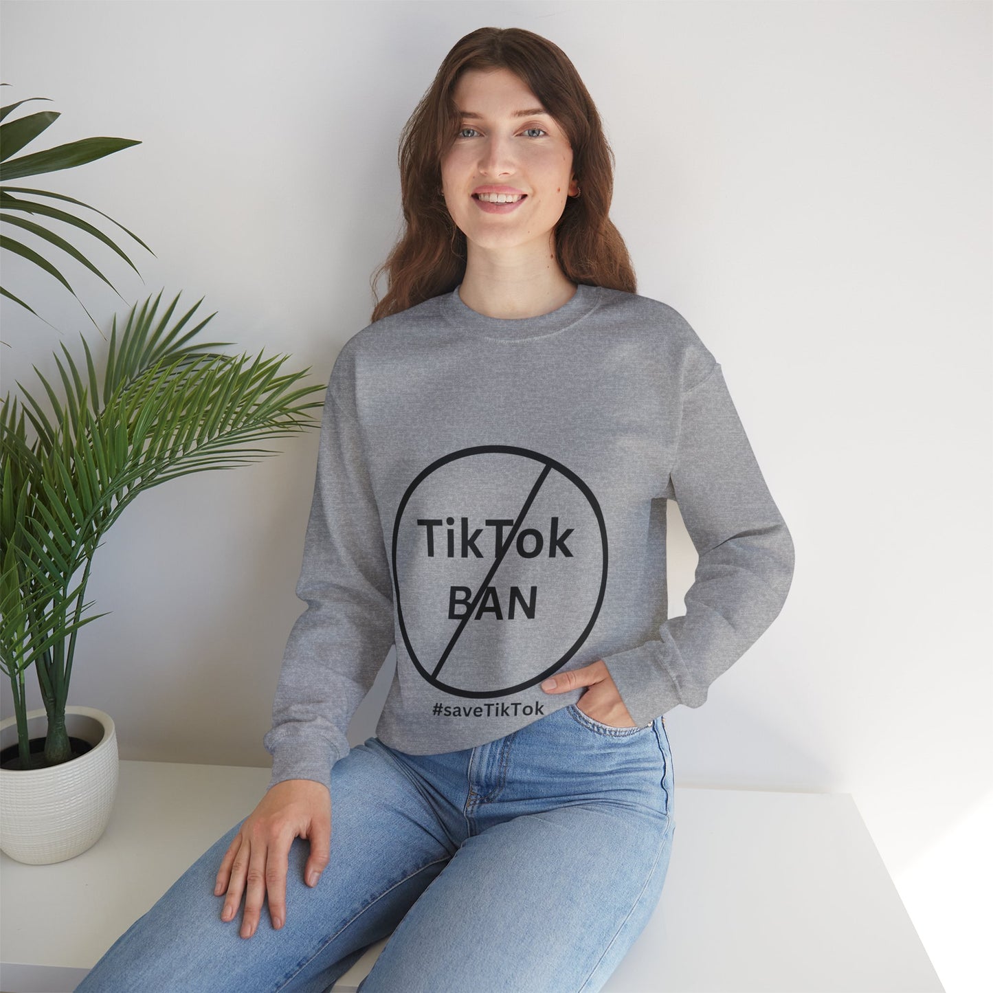 No TikTok Ban Sweatshirt