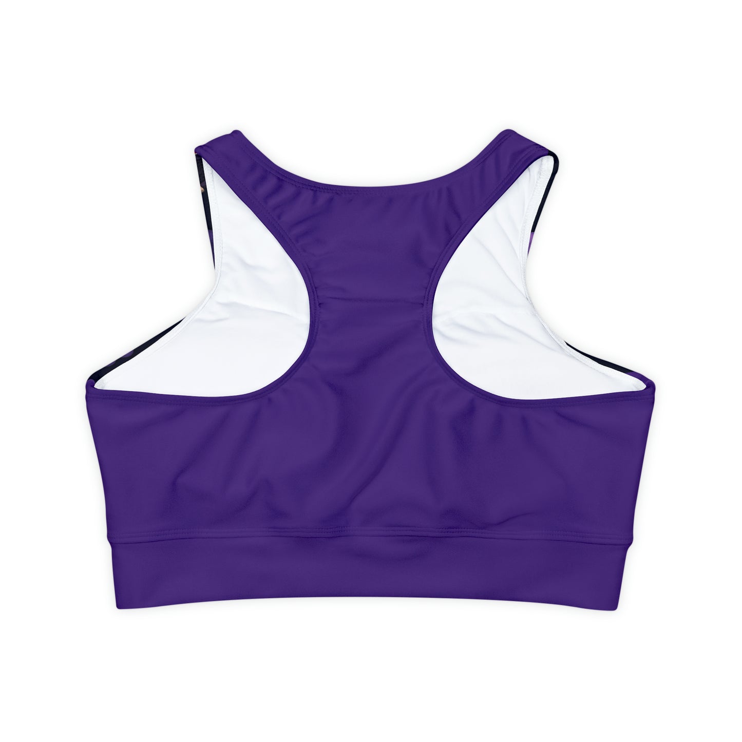 Girl's Bat Moon Fully Lined, Padded Sports Bra