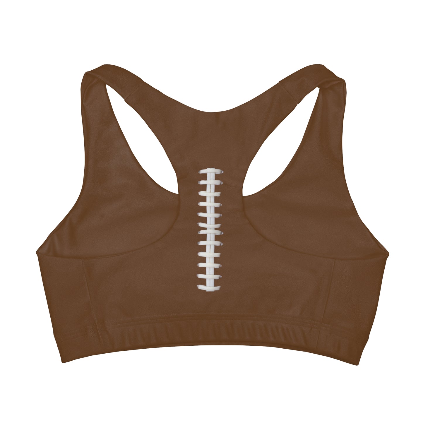Girls' Double Lined Seamless Sports Bra (AOP)
