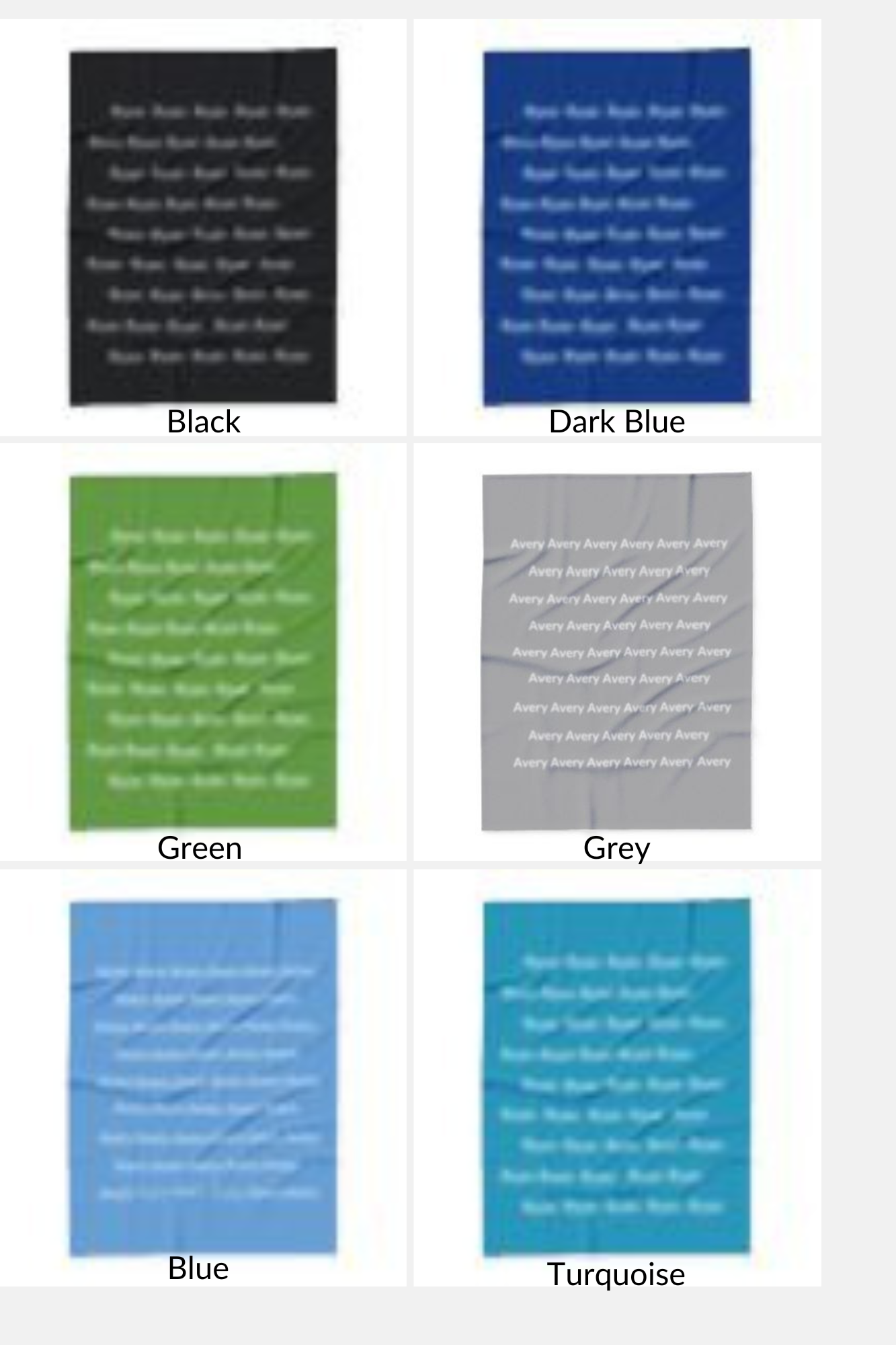 Custom Name Cozy Fleece Blanket For Kids