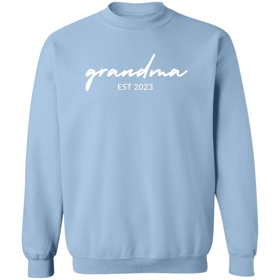 Personalized Grandma Est Sweatshirt