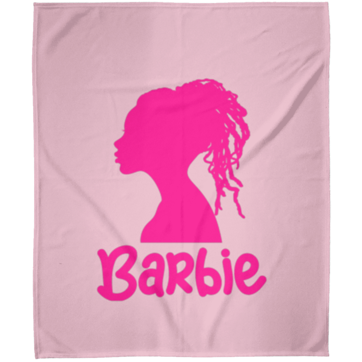 Black Barbie Arctic Fleece Blanket 50x60 FLM
