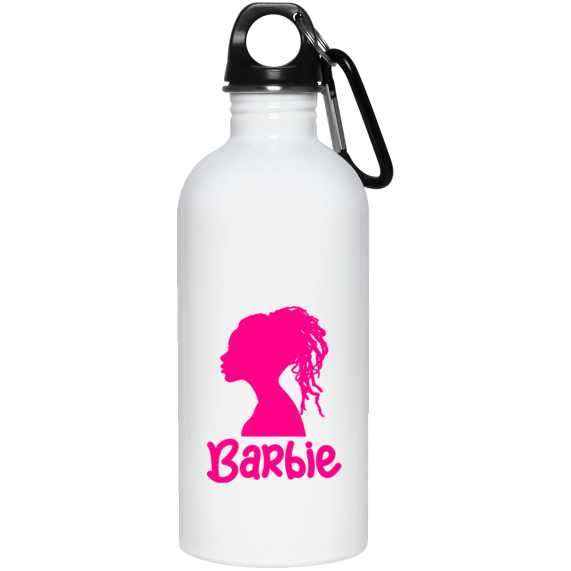 Black Barbie Stainless Steel Water Bottle 23663 20 oz
