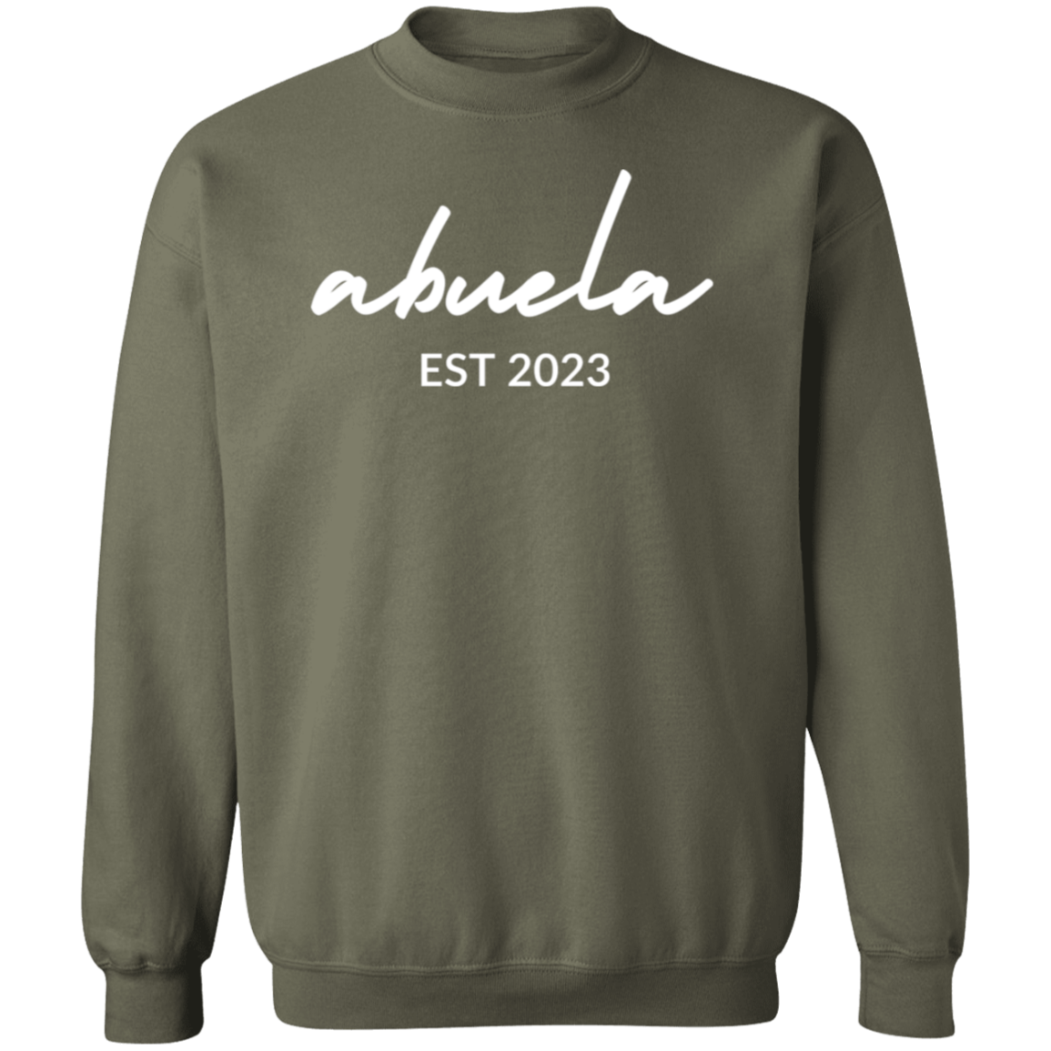 Personalized Abuela EST 2023 Sweatshirt