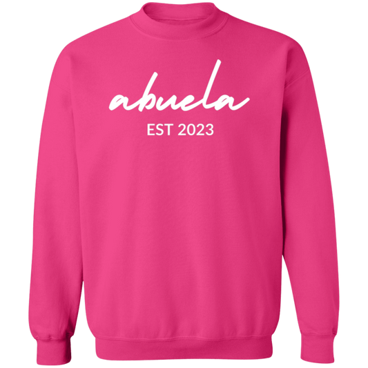 Personalized Abuela EST 2023 Sweatshirt