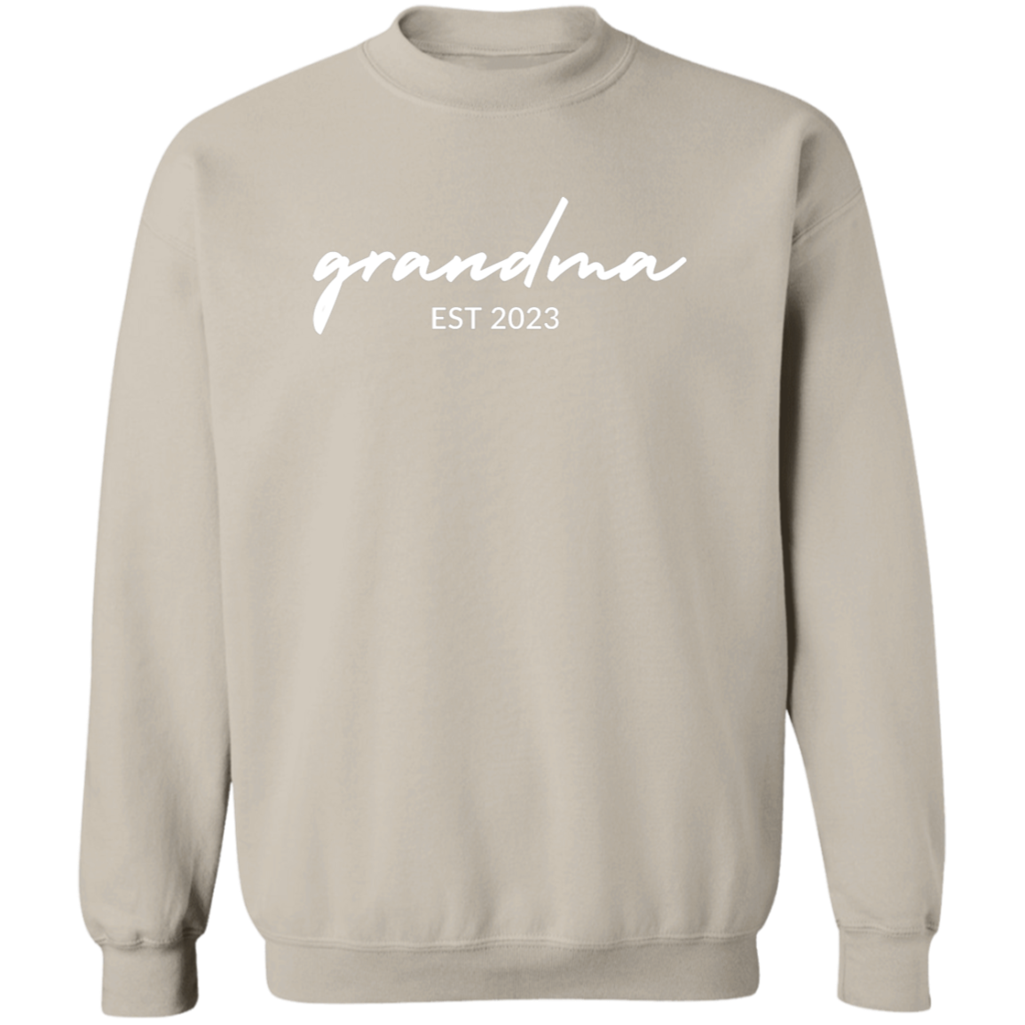 Personalized Grandma Est Sweatshirt
