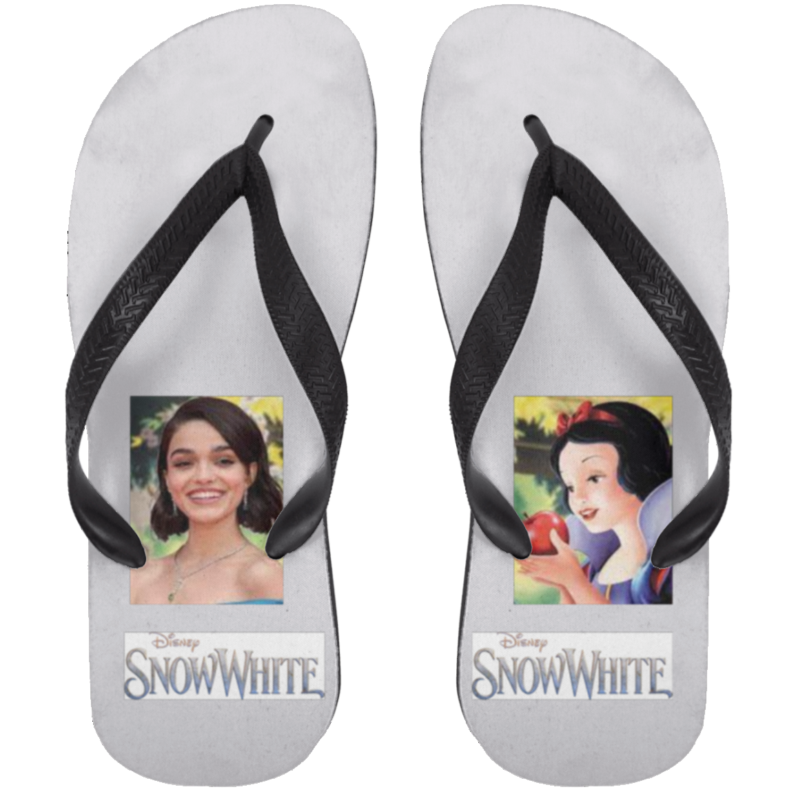 SNOW WHITE Flip Flops Adult Sizes 72033 - Sample