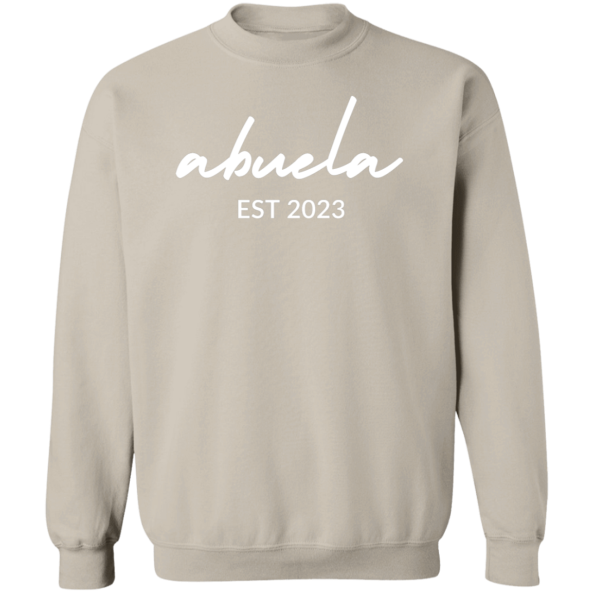 Personalized Abuela EST 2023 Sweatshirt