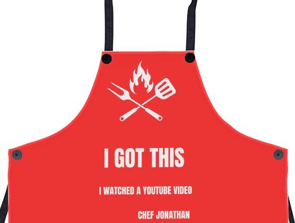 Personalized I Got This Grilling Apron - Red