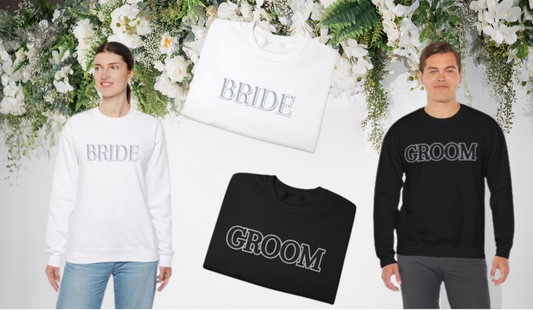Bride & Groom Couples Sweatshirt