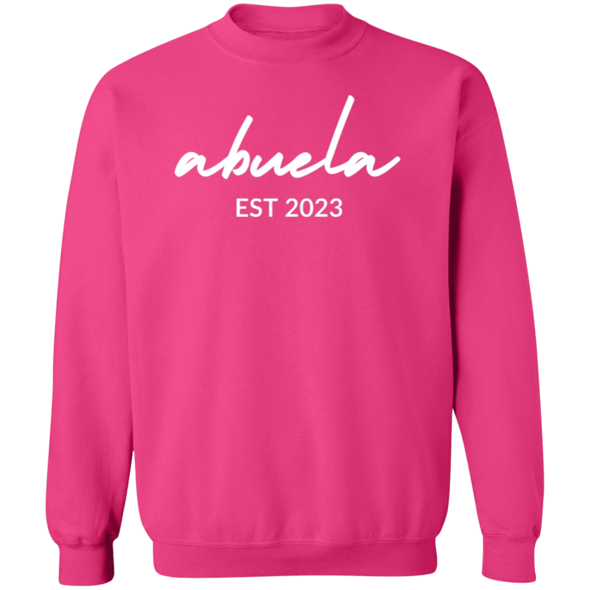 Personalized Grandma Est Sweatshirt