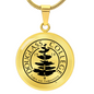 Douglass Seal Graphic Necklace