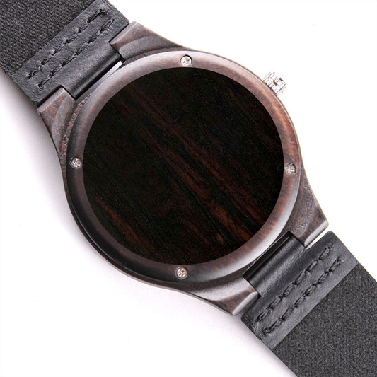 Customized Wooden Watch - Engravable