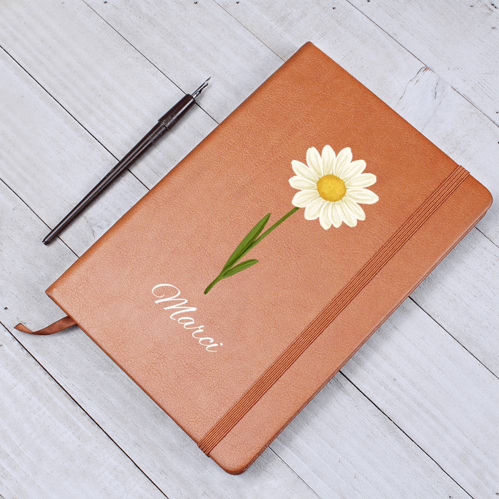 Birth Month Flower Journal For Giveaway