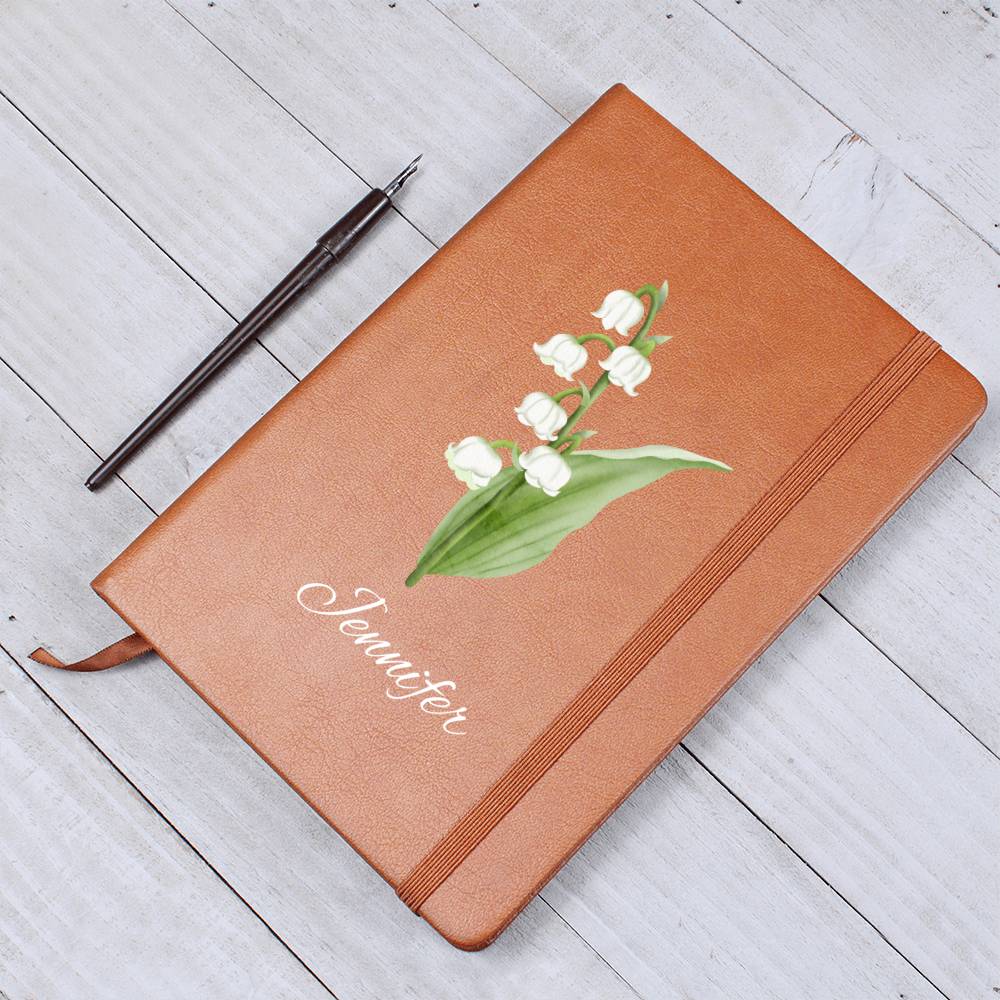 May - Personalized Custom Birth Month Flower Journal