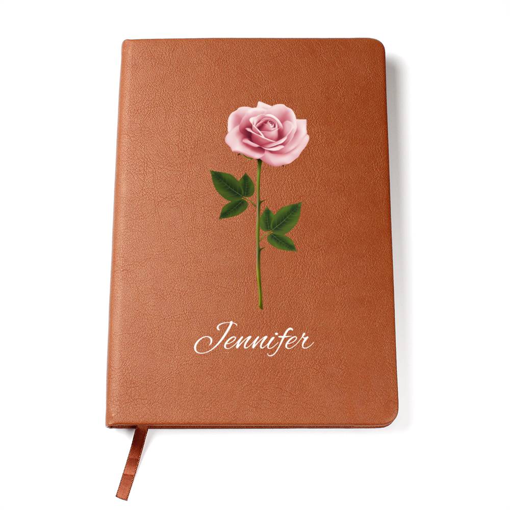 Personalized Custom Birth Month Flower Journal - June