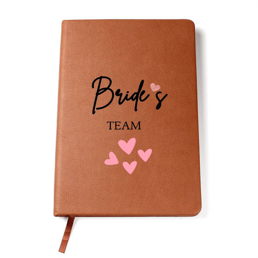Bride's Team Journal