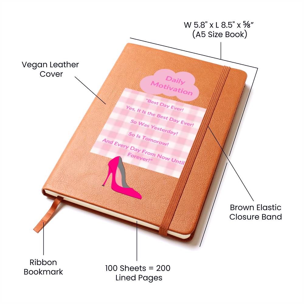 Fantasy Doll Daily Motivation Journal