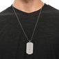 Personalized The Moment You Became My Dad - Engraved Dog Tag Necklace