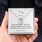 Kick Ass Mom Horseshoe - White gold Pendant