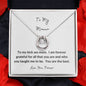 Kick Ass Mom Horseshoe - White gold Pendant