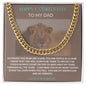 Cuban Links Chain For Dad For Father's Day