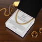 Promise Necklace - Cuban Link Chain Necklace