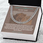 Cuban Links Chain For Dad For Father's Day