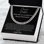 Promise Necklace Black Card - Cuban Links Chain Necklace