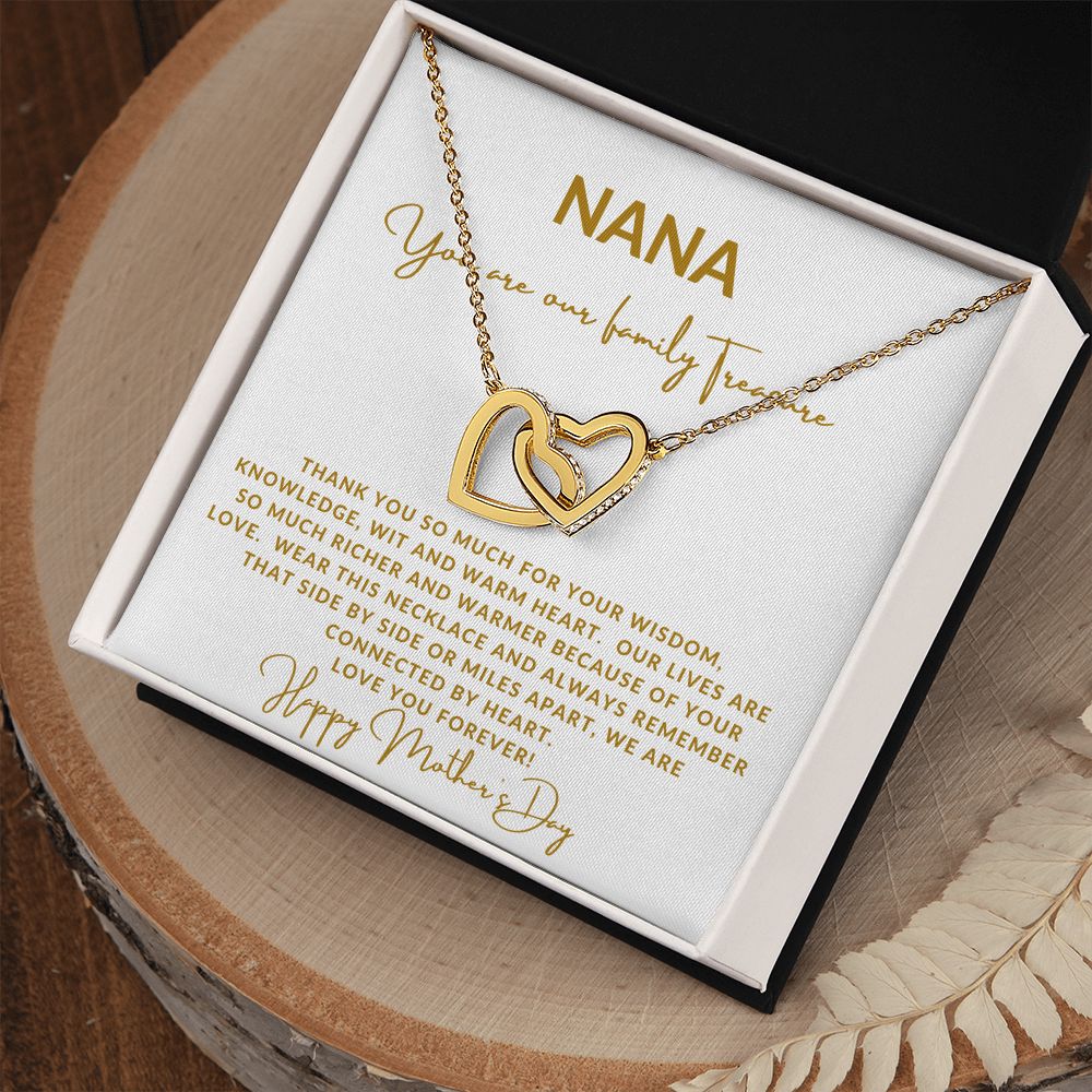 Interlocking Hearts for Nana