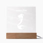 Personalized Mermaid Night Light Plaque