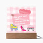 Fantasy Doll Acrylic Plaque Night Light