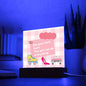 Fantasy Doll Acrylic Plaque Night Light