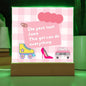 Fantasy Doll Acrylic Plaque Night Light