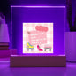 Fantasy Doll Acrylic Plaque Night Light