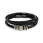 My Badass Son Love You Forever Leather Bracelet