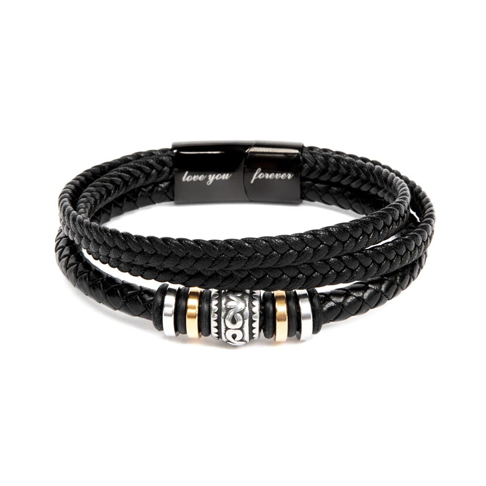 My Bad Ass Fiance Leather Bracelet