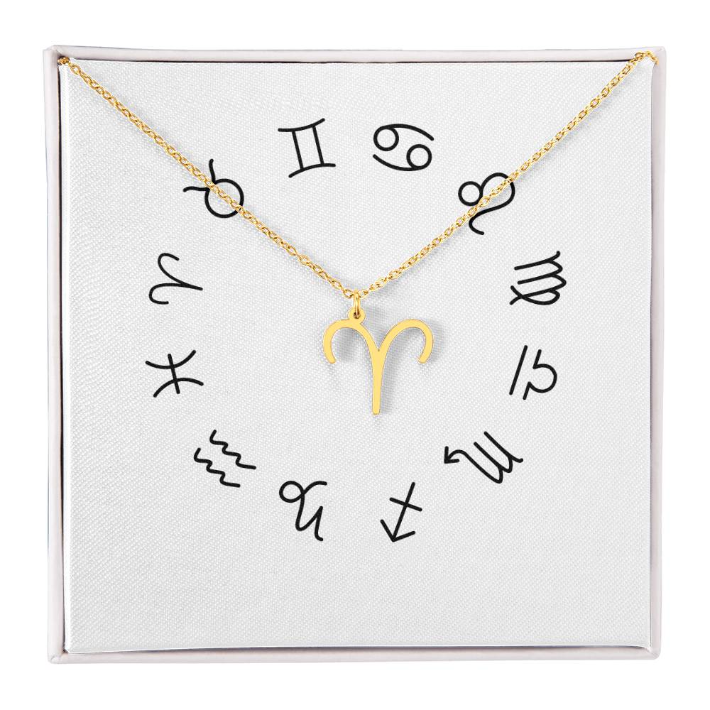 Zodiac Symbol Necklace - Choose Your Sign