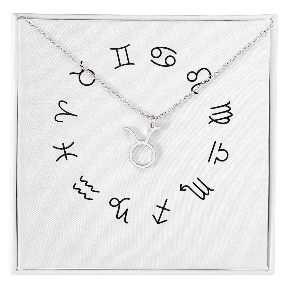 Zodiac Symbol Necklace - Choose Your Sign