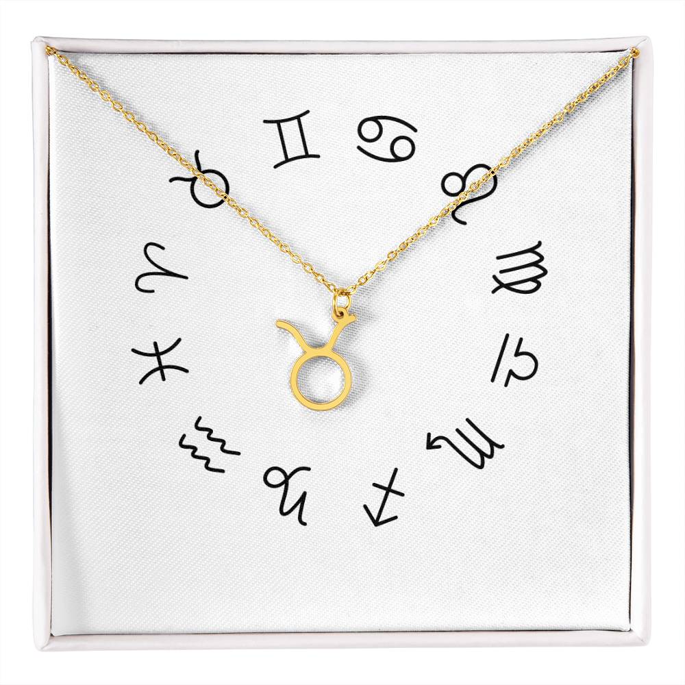Zodiac Symbol Necklace - Choose Your Sign