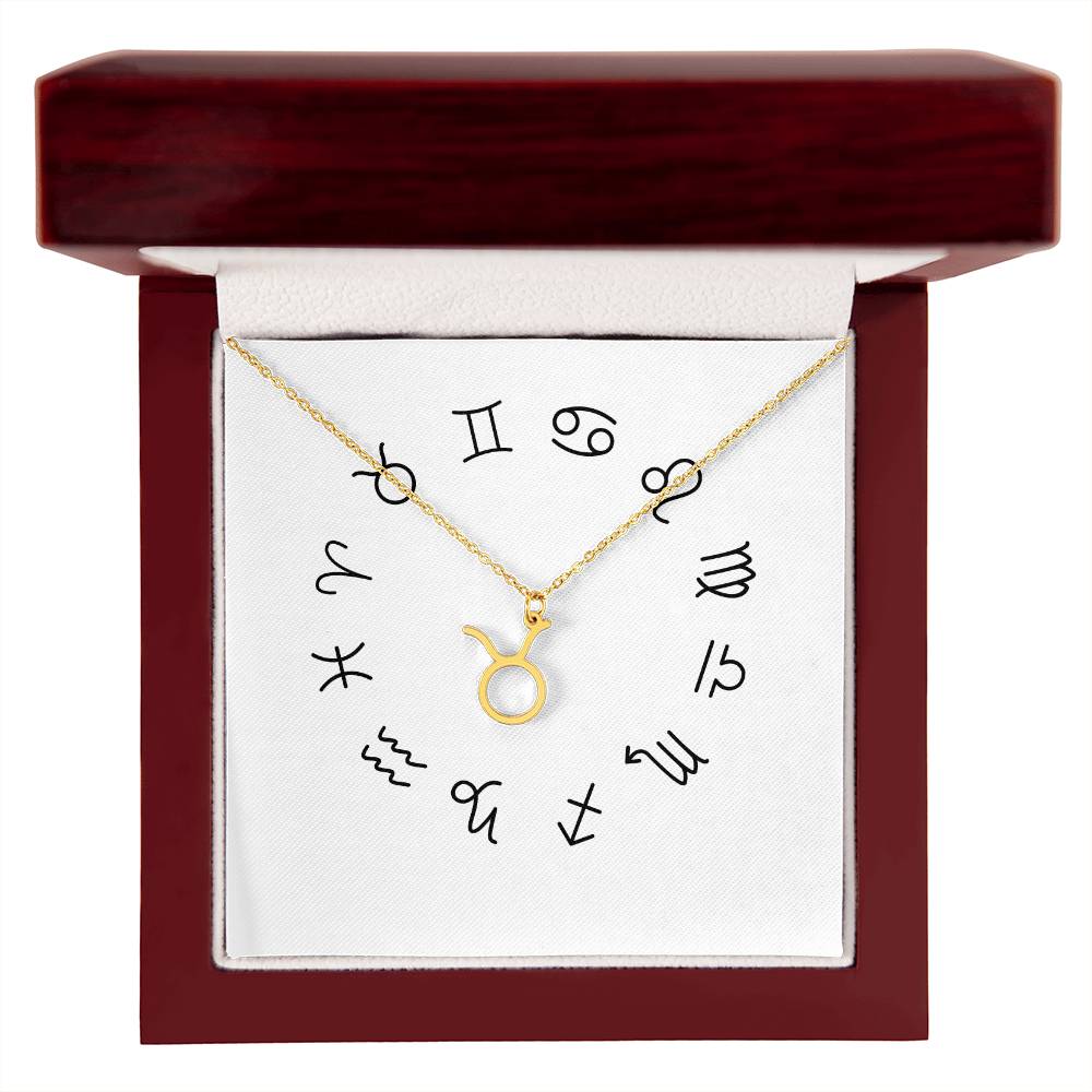 Zodiac Symbol Necklace - Choose Your Sign