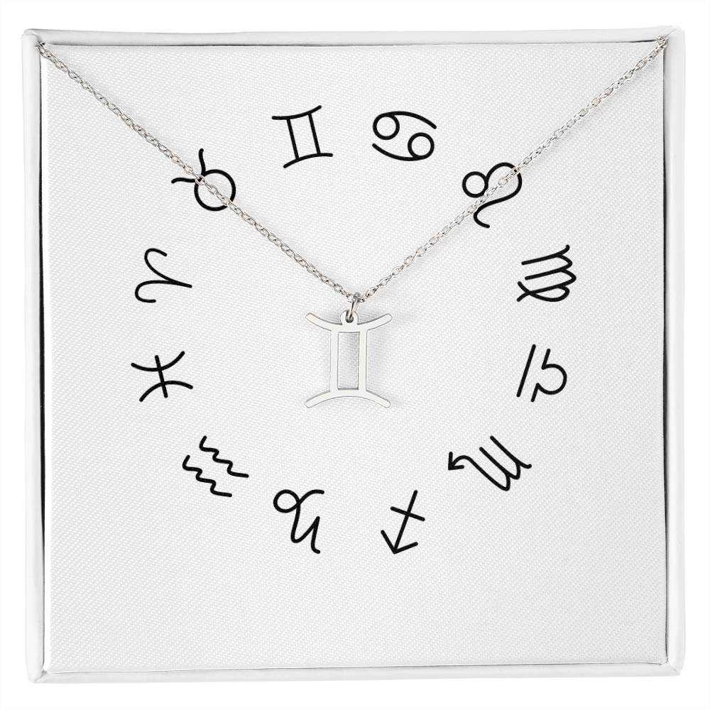 Zodiac Symbol Necklace - Choose Your Sign
