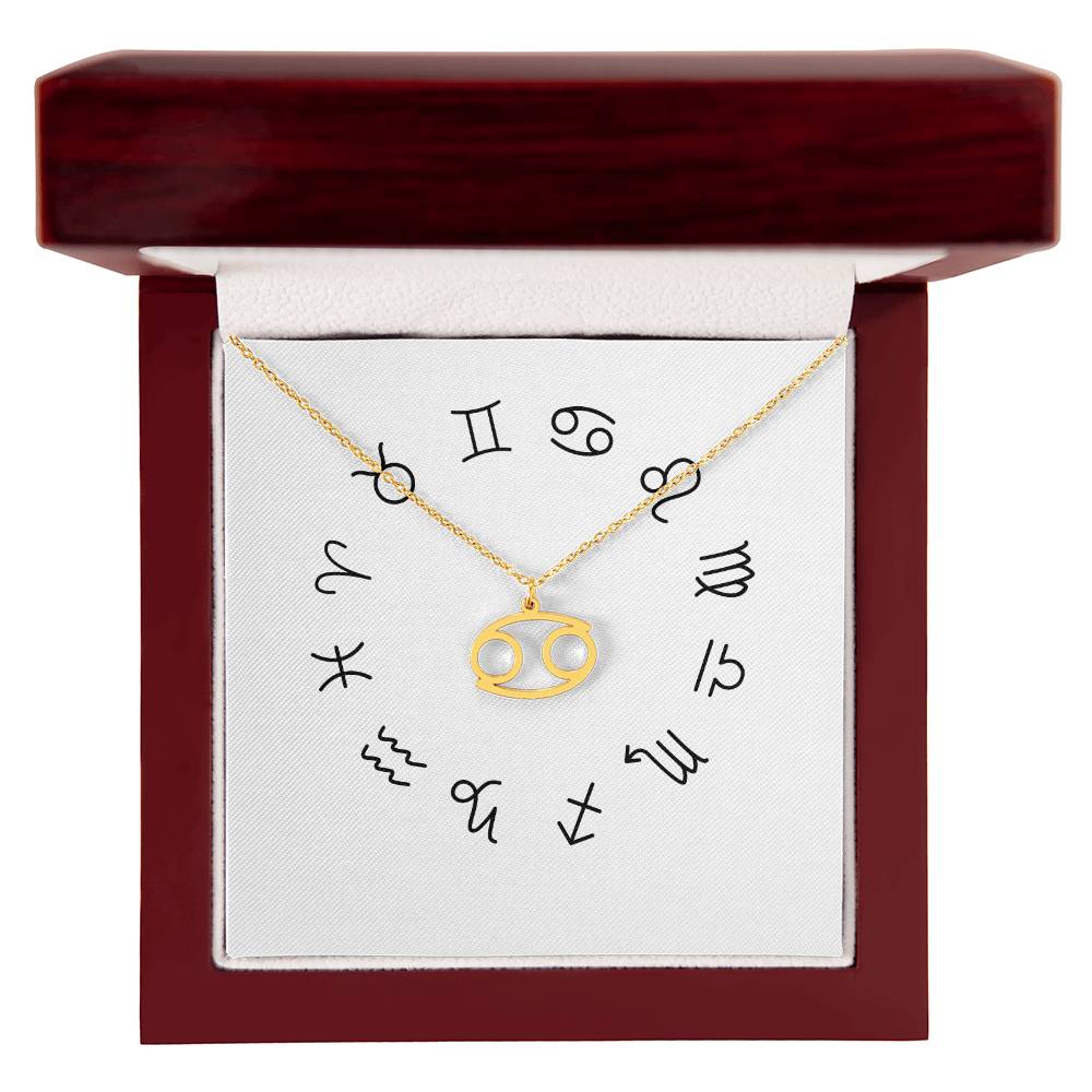 Zodiac Symbol Necklace - Choose Your Sign