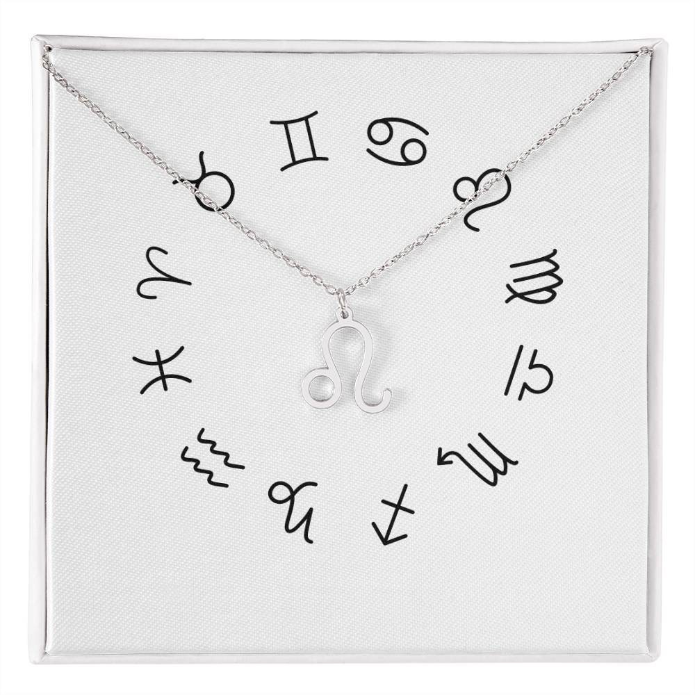 Zodiac Symbol Necklace - Choose Your Sign
