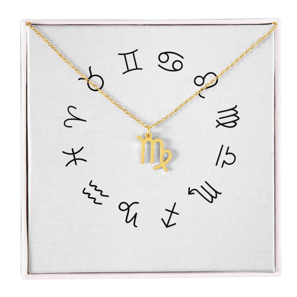 Zodiac Symbol Necklace - Choose Your Sign