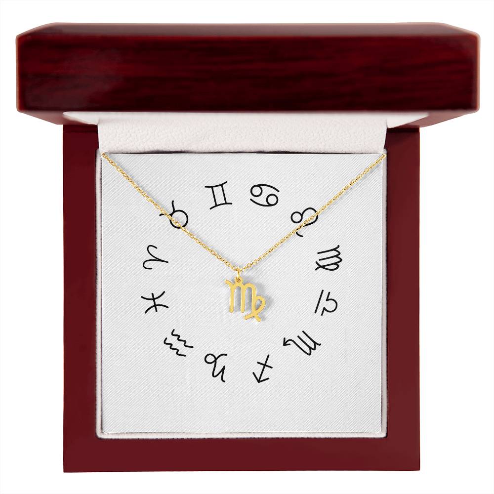 Zodiac Symbol Necklace - Choose Your Sign