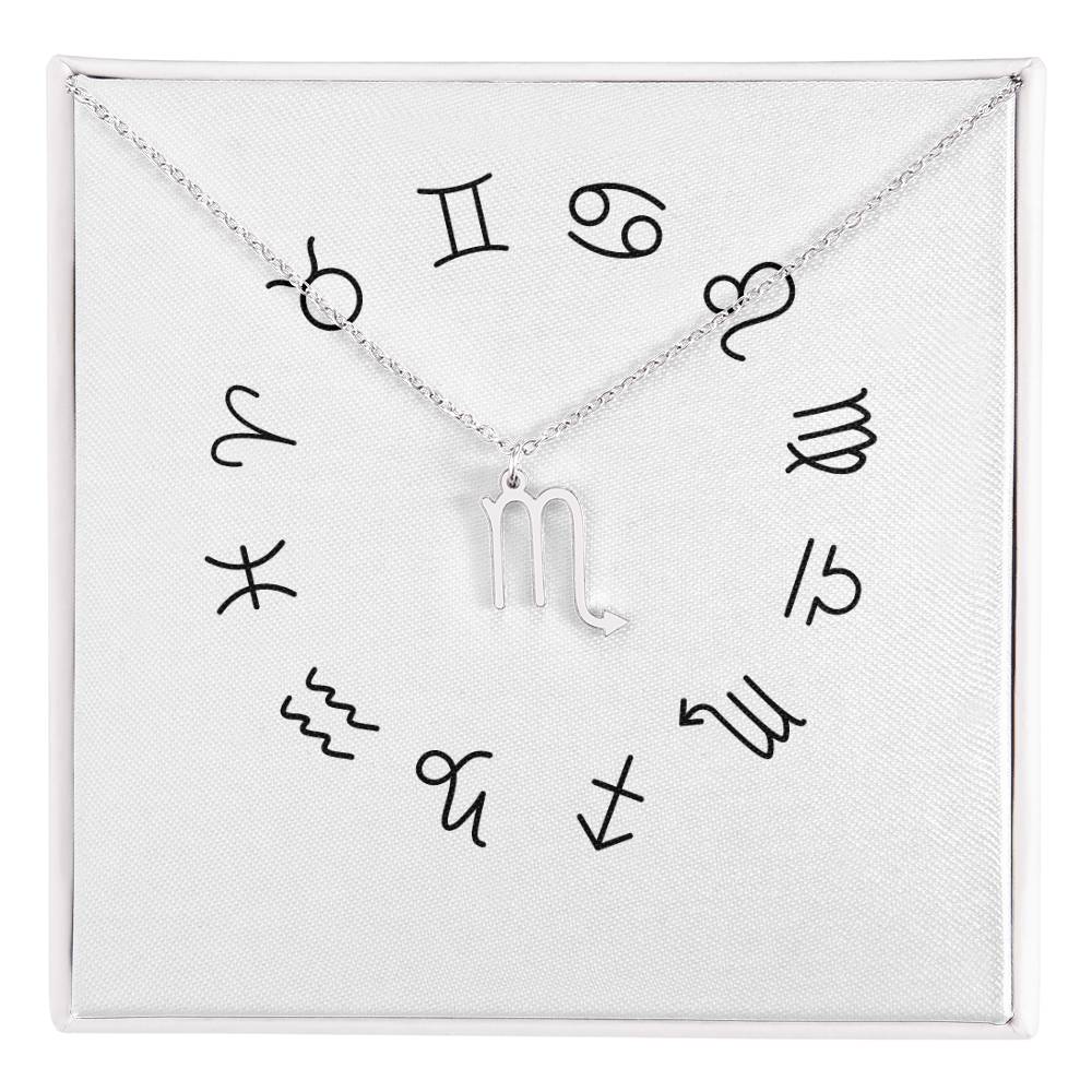 Zodiac Symbol Necklace - Choose Your Sign